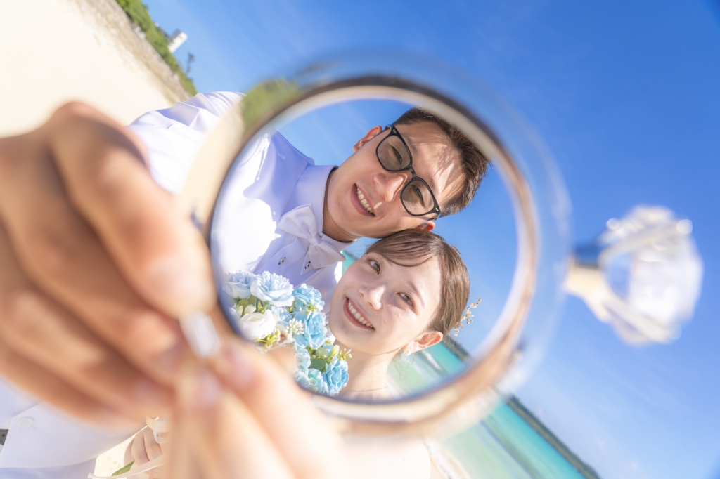 宮古島のフォトウェディング_宮古島ウェディングフォトは前撮り/結婚写真/結婚式/ビーチウェディングフォト/ビーチ挙式/ドローン撮影も対応