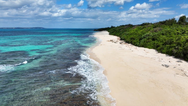 長間浜の景色_宮古島ウェディングフォト